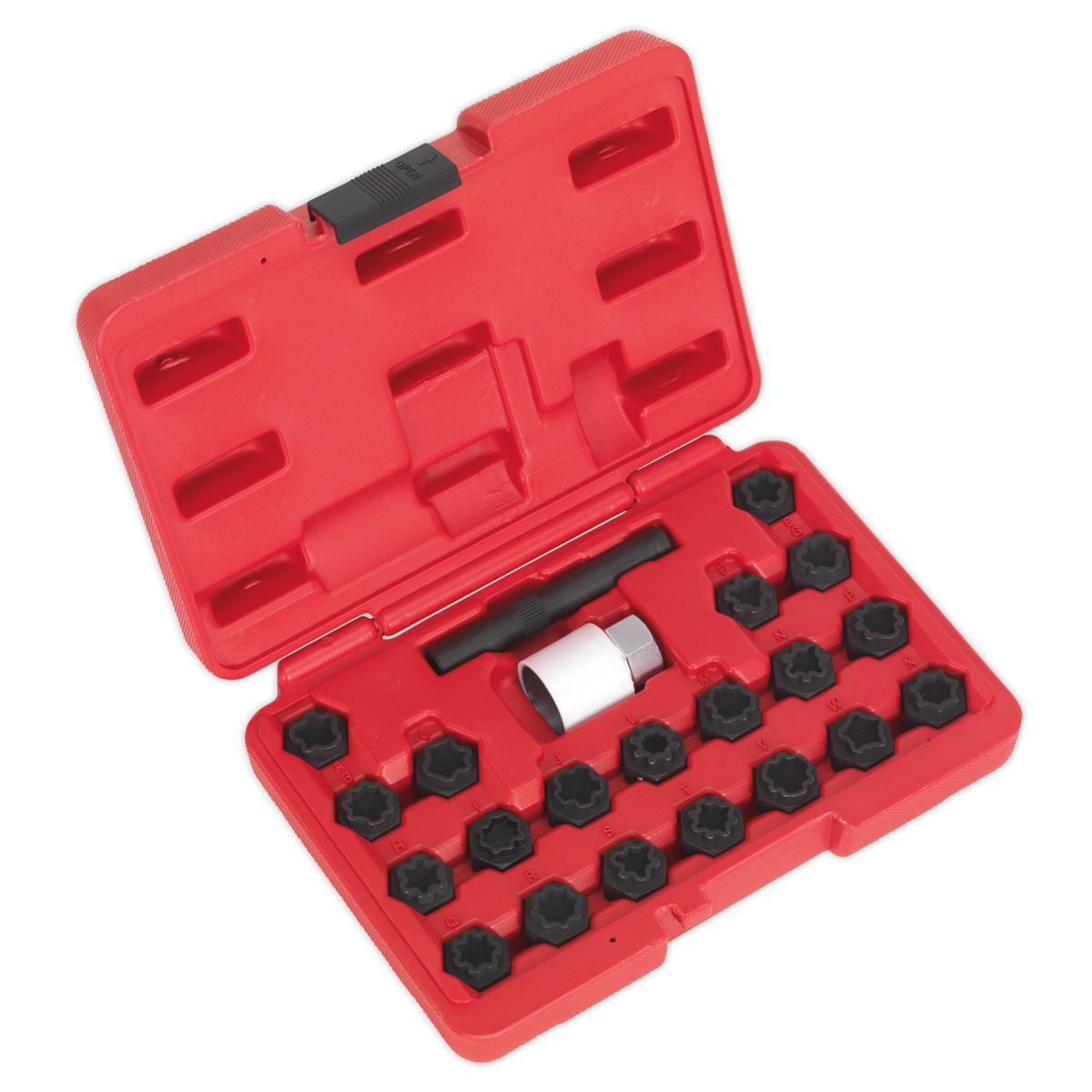 Locking Wheel Nut Key Set for Audi 22pc SX206