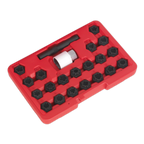 Locking Wheel Nut Key Set for Audi 22pc SX206