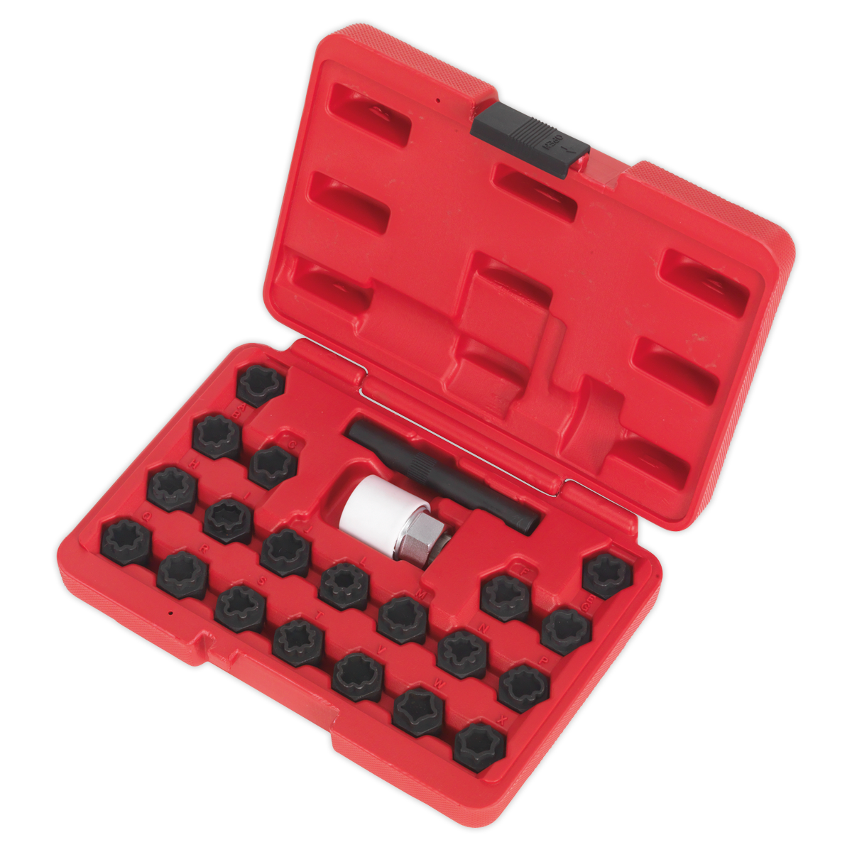 Locking Wheel Nut Key Set for Audi 22pc SX206