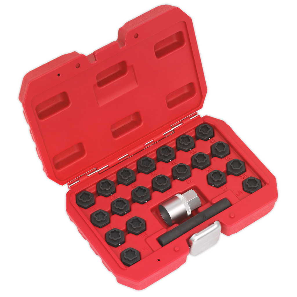 Locking Wheel Nut Key Set for BMW 22pc SX207