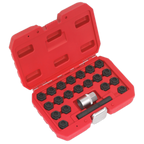 Locking Wheel Nut Key Set for BMW 22pc SX207