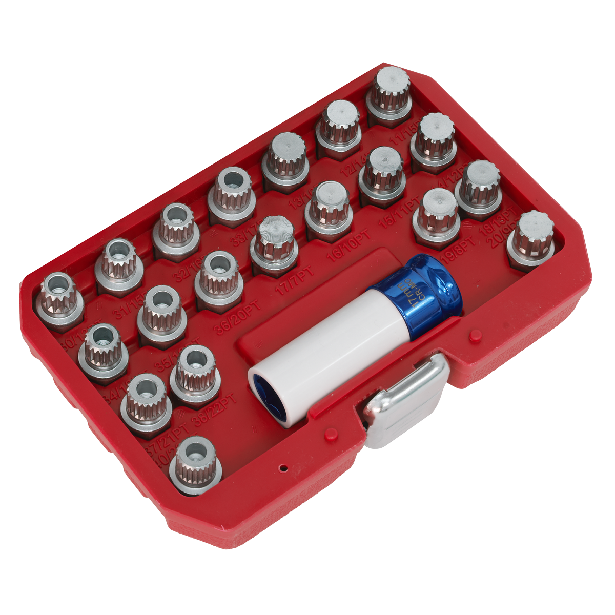 Locking Wheel Nut Key Set for BMW & Mini 21pc SX209