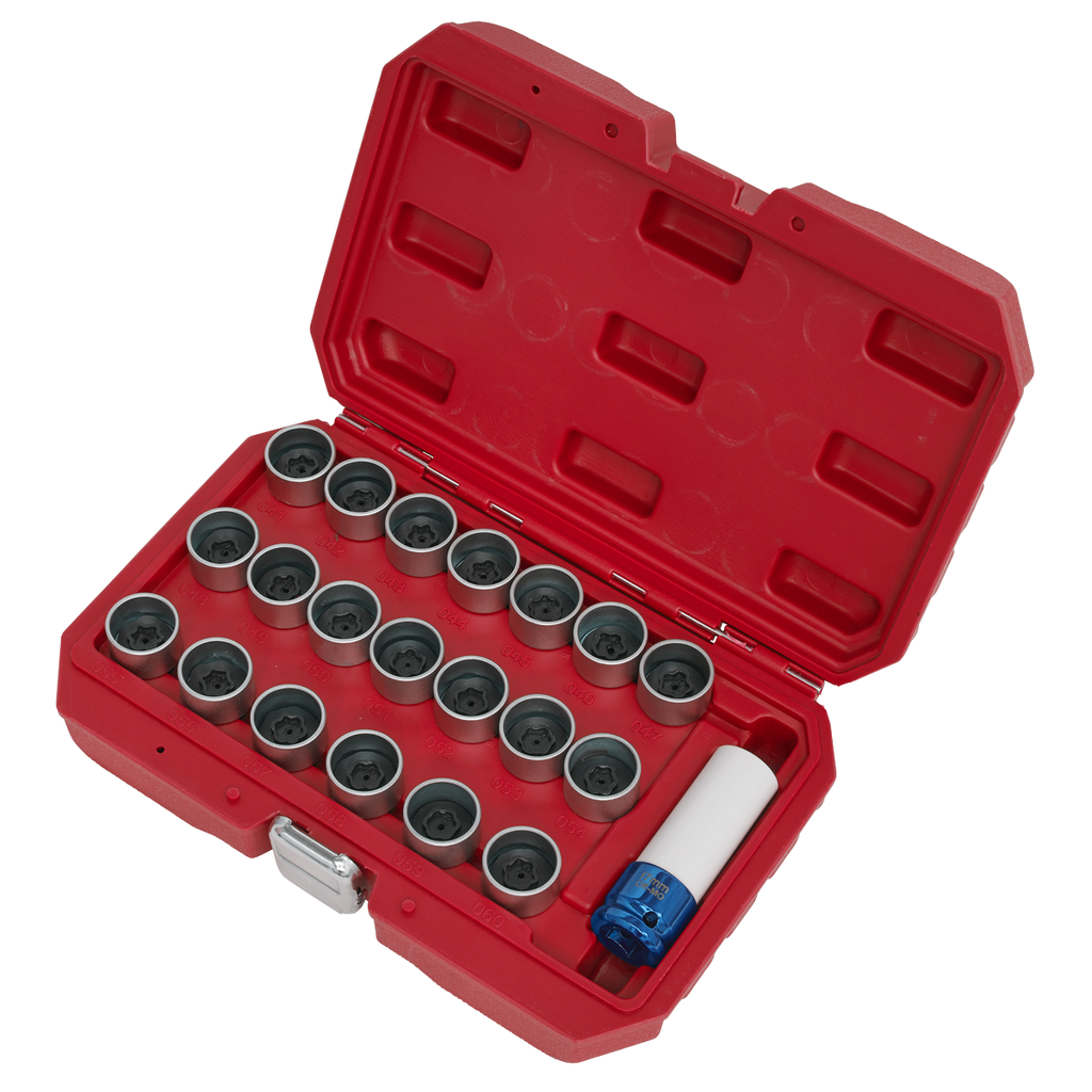 Locking Wheel Nut Key Set for BMW 21pc SX217