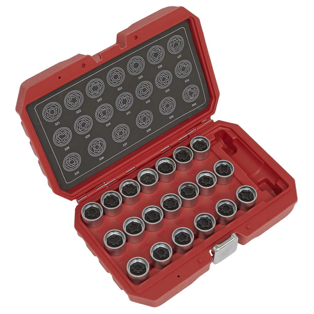 Locking Wheel Nut Key Set for VAG 20pc SX219