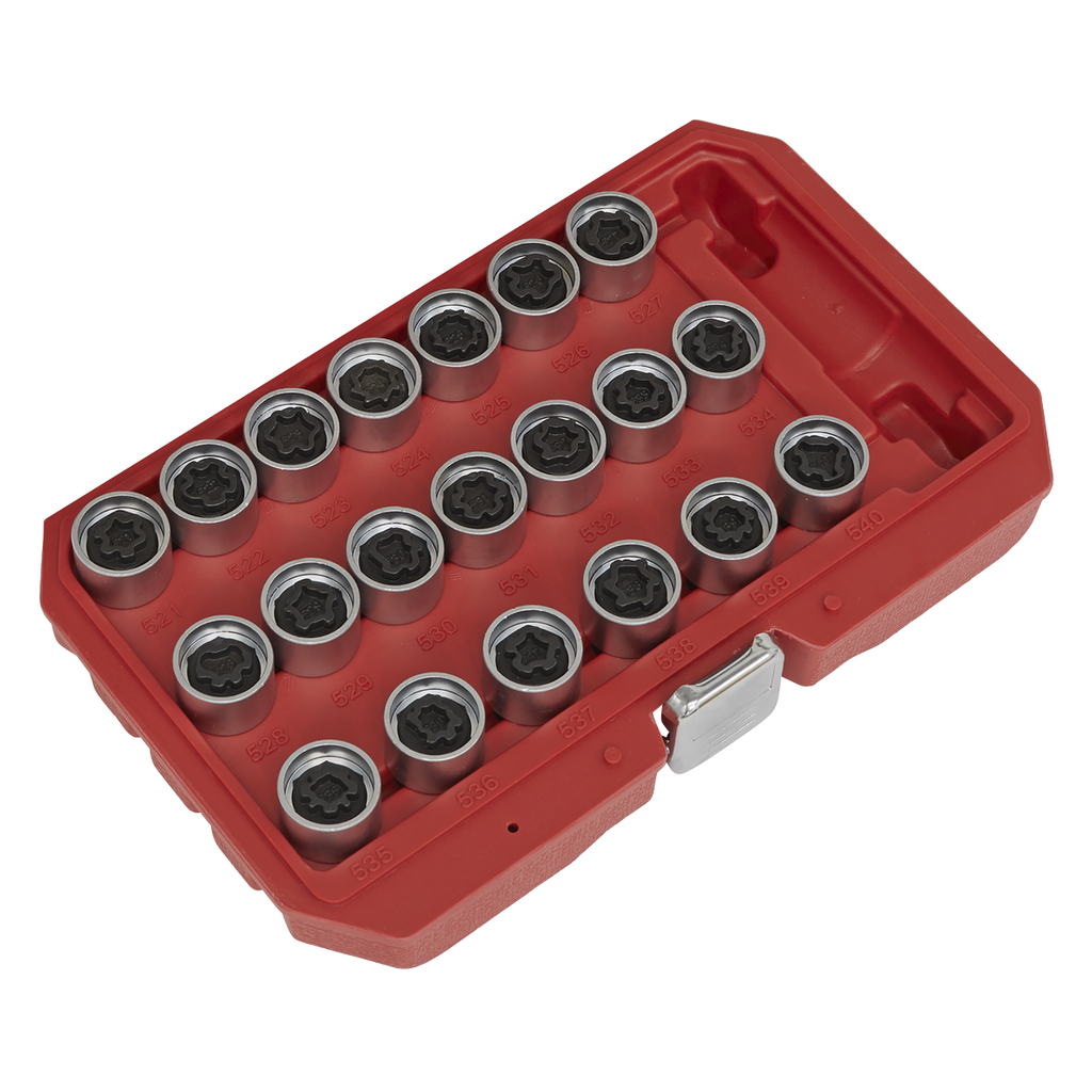 Locking Wheel Nut Key Set for VAG 20pc SX219