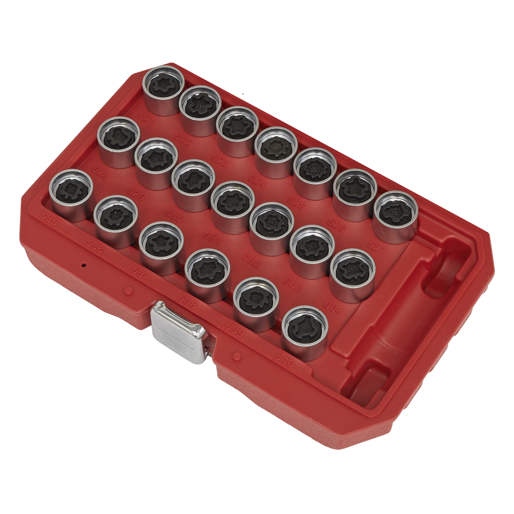 Locking Wheel Nut Key Set for VAG 20pc SX219