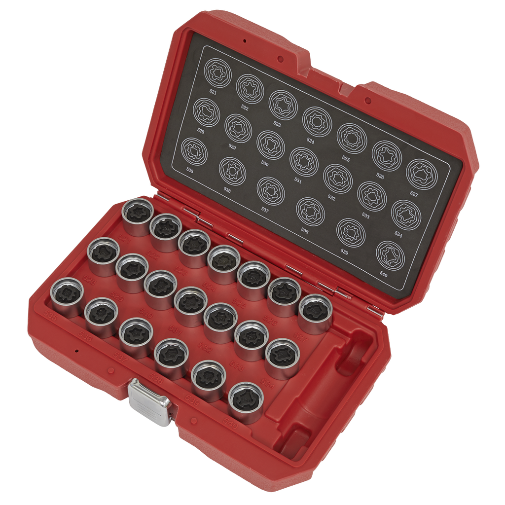 Locking Wheel Nut Key Set for VAG 20pc SX219