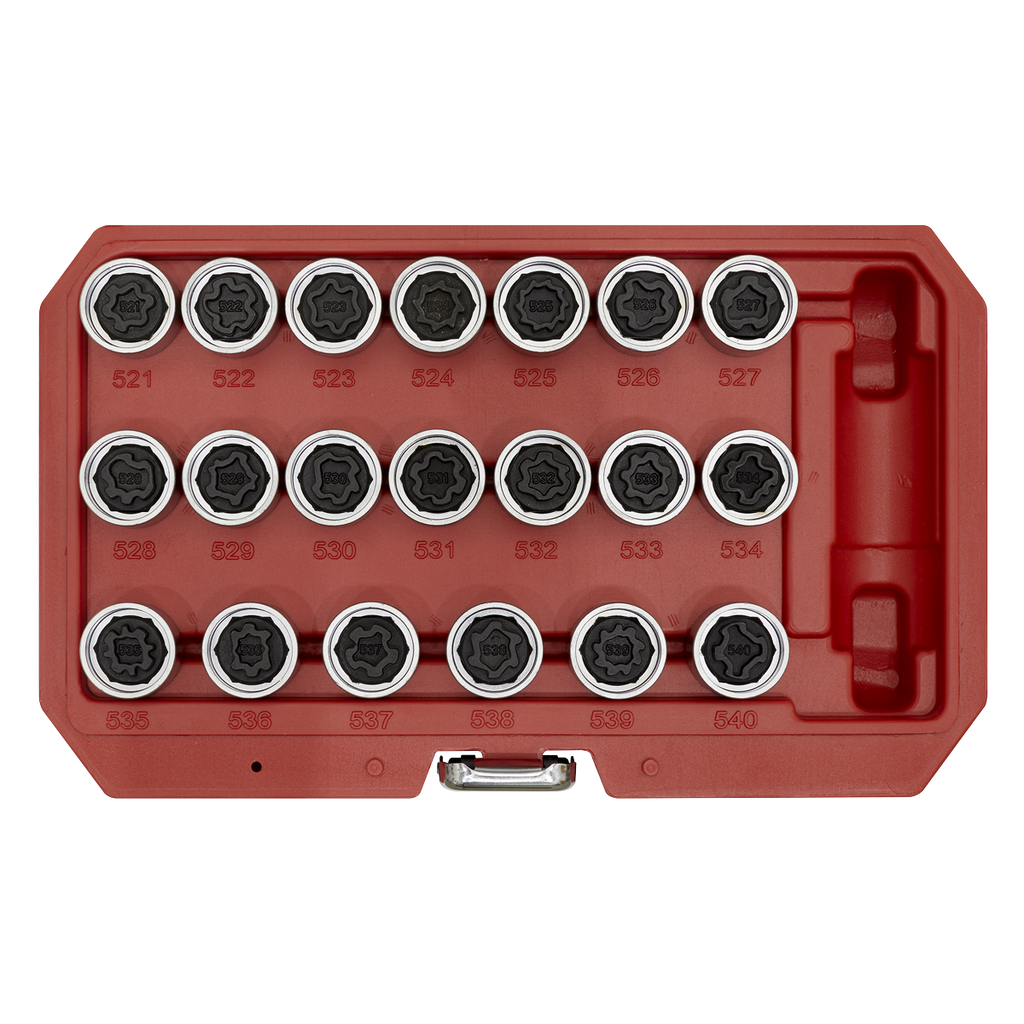 Locking Wheel Nut Key Set for VAG 20pc SX219