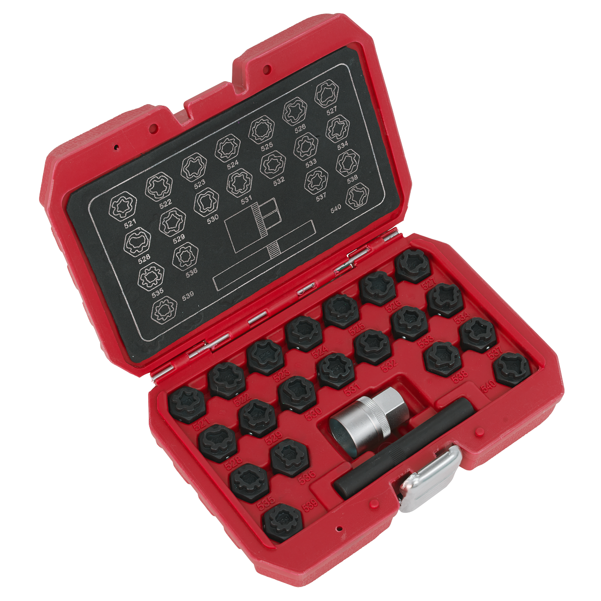 Locking Wheel Nut Key Set for VAG 22pc SX220