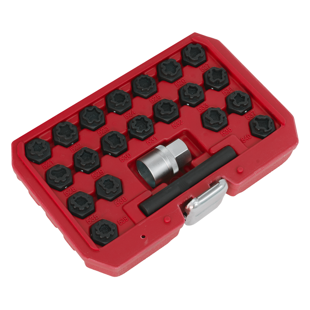 Locking Wheel Nut Key Set for VAG 22pc SX220