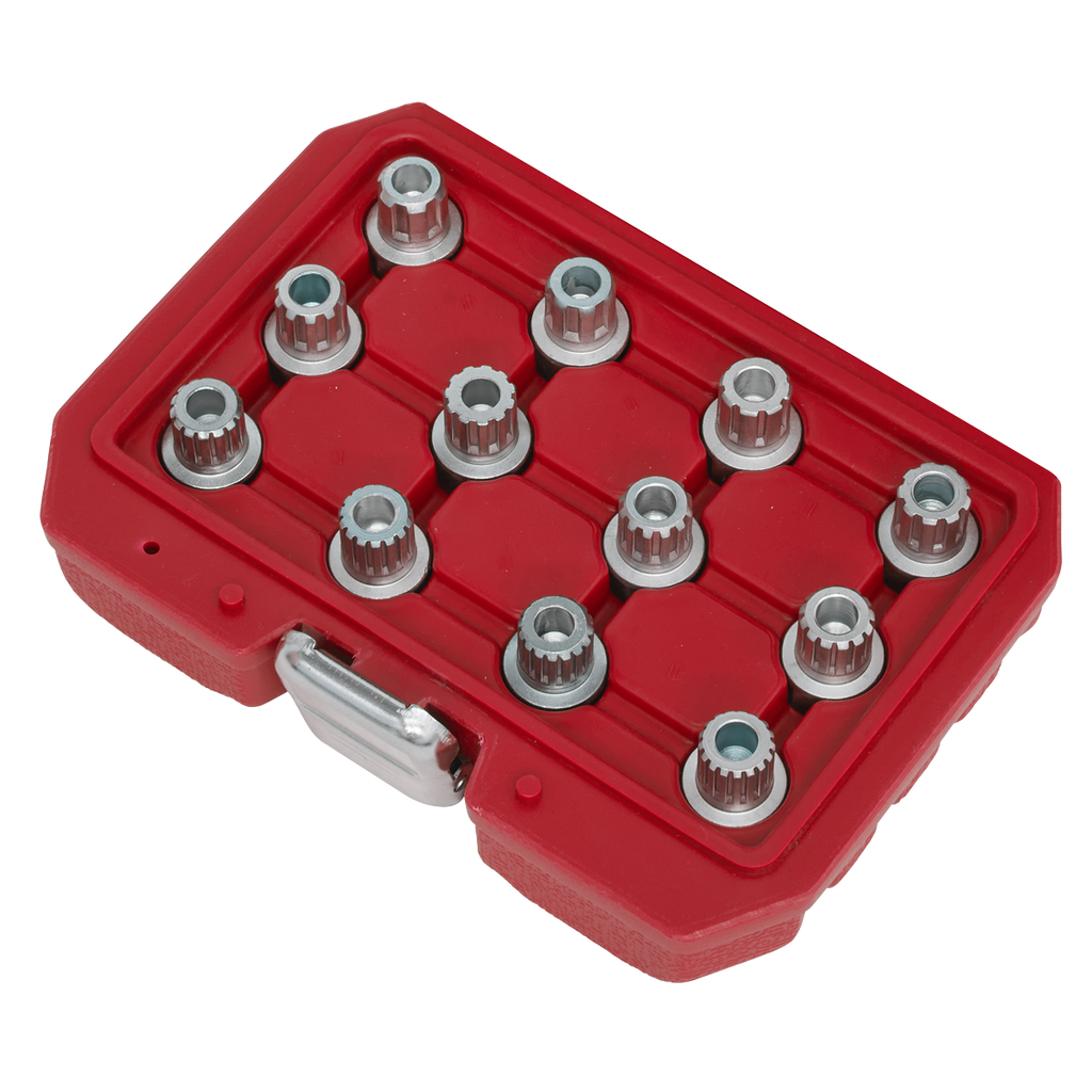 Locking Wheel Nut Key Set for VW 12pc SX224