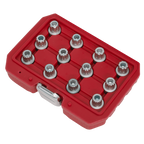 Locking Wheel Nut Key Set for VW 12pc SX224