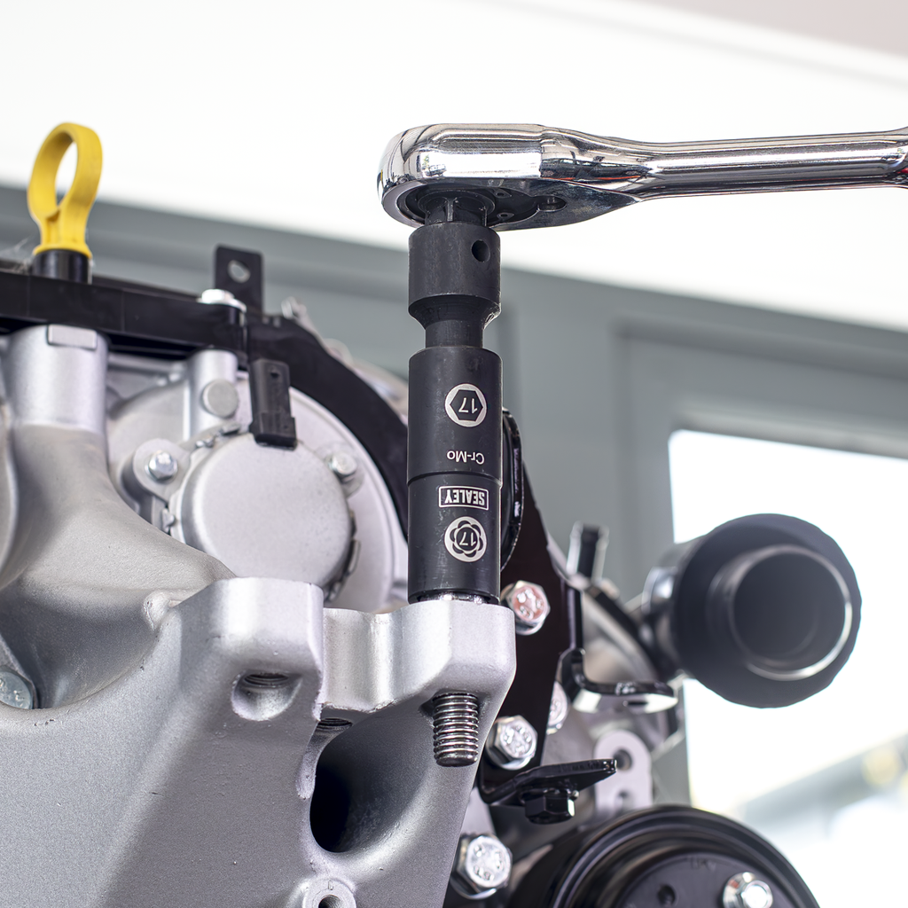 Impact Wheel Nut/Removal Flip Socket Set 1/2"Sq Drive 6pc SX271