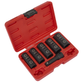 Impact Wheel Nut/Removal Flip Socket Set 1/2"Sq Drive 6pc SX271