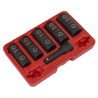 Impact Wheel Nut/Removal Flip Socket Set 1/2"Sq Drive 6pc SX271