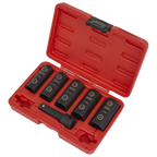 Impact Wheel Nut/Removal Flip Socket Set 1/2"Sq Drive 6pc SX271