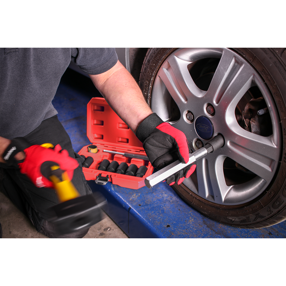 Locking Wheel Nut Removal Set 10pc SX272