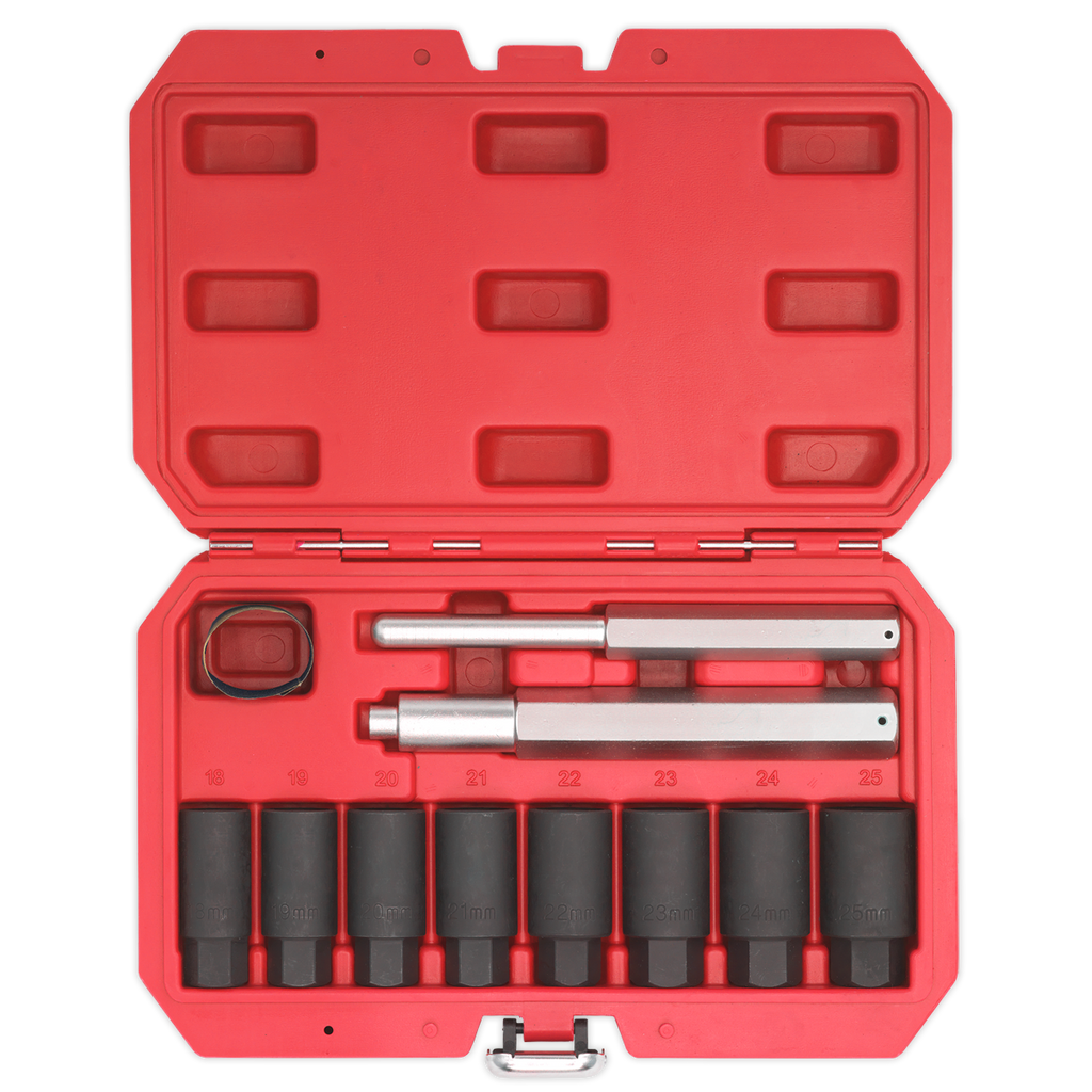 Locking Wheel Nut Removal Set 10pc SX272