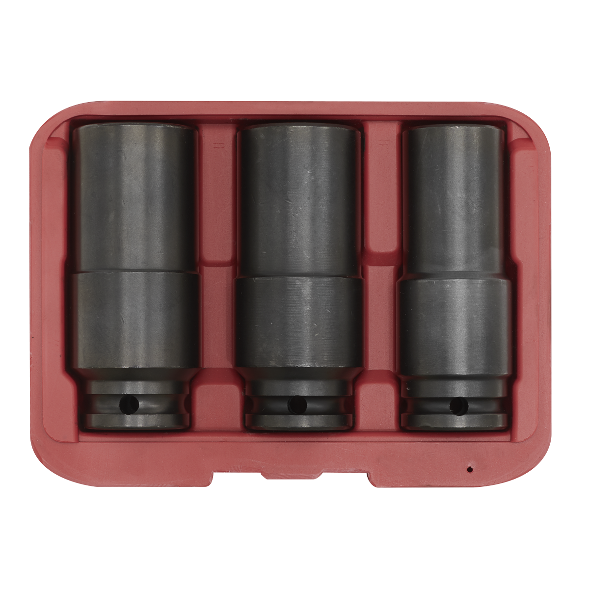 Deep Weighted Impact Socket Set 1/2"Sq Drive 3pc SX319
