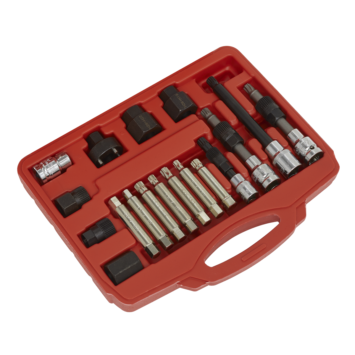 Alternator Freewheel Pulley Removal Set 18pc SX402