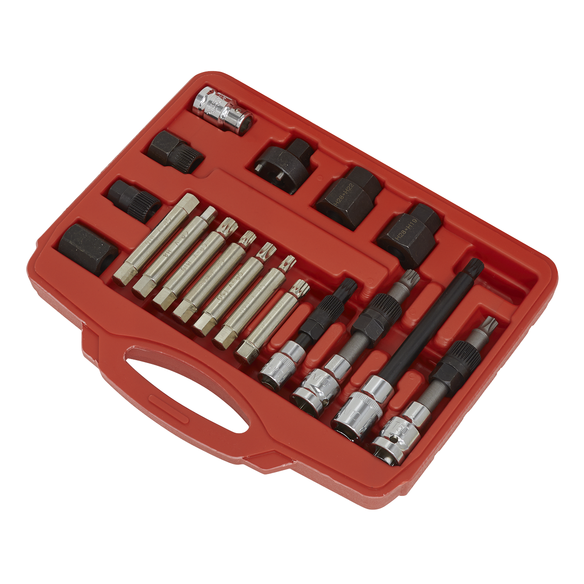 Alternator Freewheel Pulley Removal Set 18pc SX402