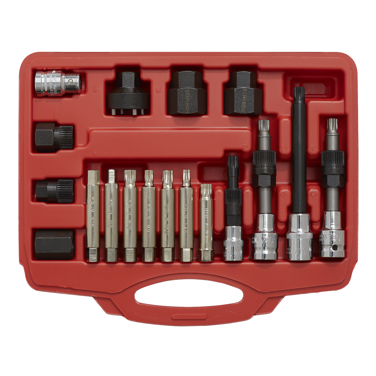 Alternator Freewheel Pulley Removal Set 18pc SX402