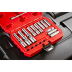 Glow Plug Socket Set 1/4"Sq & 3/8"Sq Drive 18pc SX4031