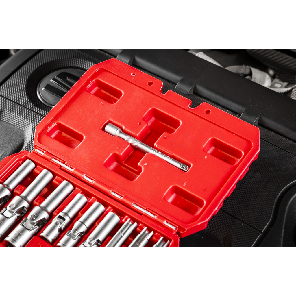 Glow Plug Socket Set 1/4"Sq & 3/8"Sq Drive 18pc SX4031