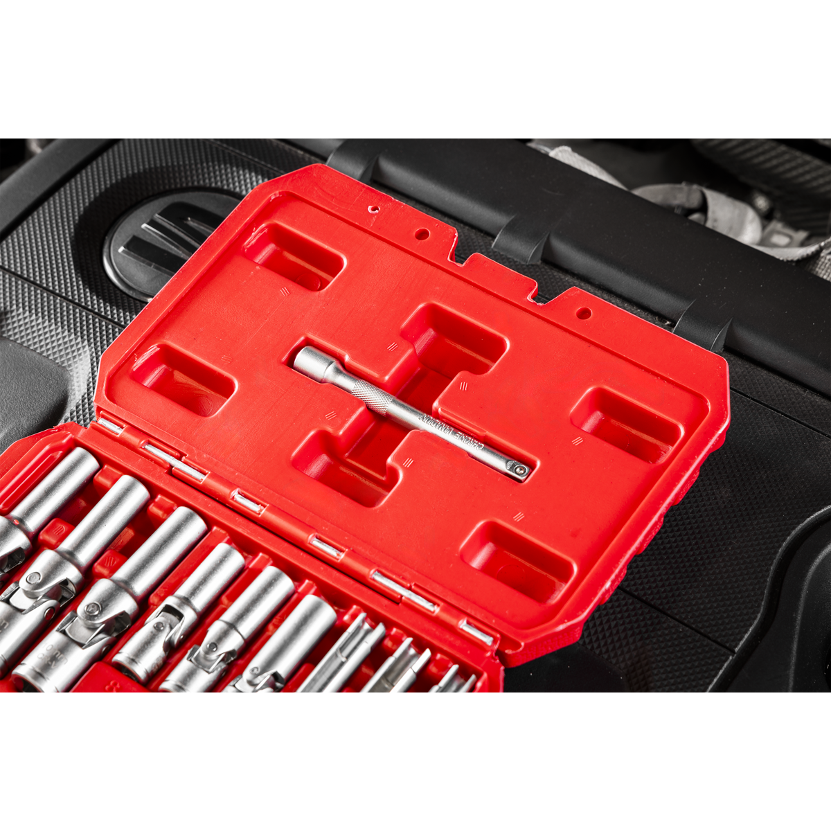 Glow Plug Socket Set 1/4"Sq & 3/8"Sq Drive 18pc SX4031