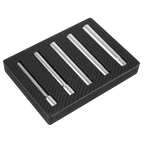 Extra-Deep Socket Set 3/8"Sq Drive 5pc SX814