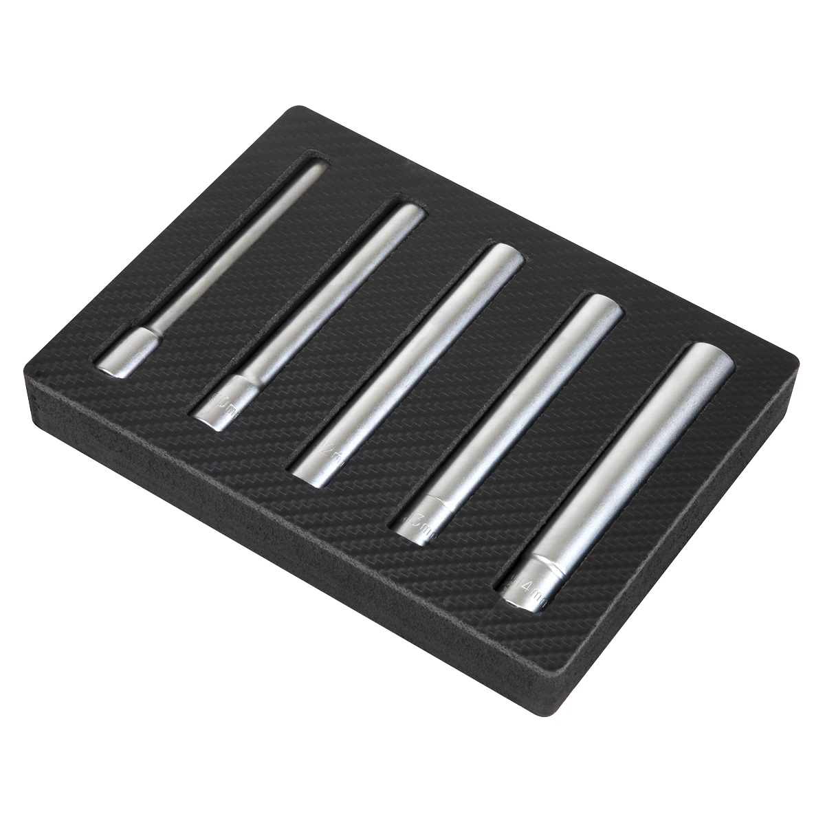 Extra-Deep Socket Set 3/8"Sq Drive 5pc SX814
