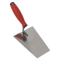 Stainless Steel Masonry Trowel with Rubber Handle 160mm T1203