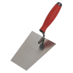 Stainless Steel Masonry Trowel with Rubber Handle 160mm T1203