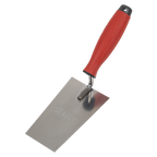 Stainless Steel Filler Trowel with Rubber Handle 140mm T1208