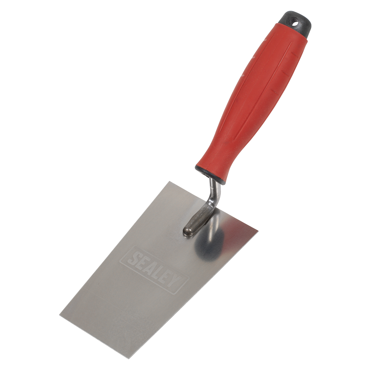Stainless Steel Filler Trowel with Rubber Handle 140mm T1208
