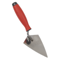 Stainless Steel Sharp Pointing Trowel with Rubber Handle 140mm T1222