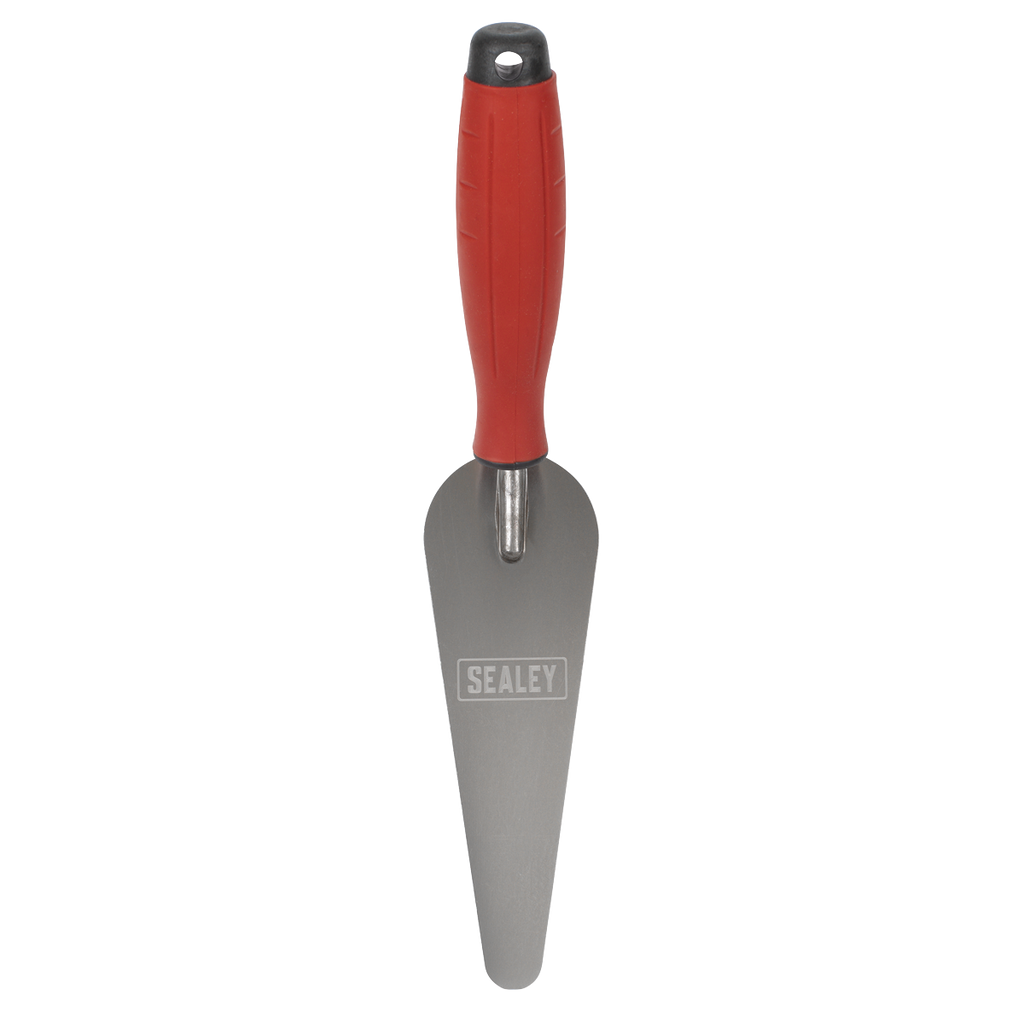 Stainless Steel Narrow Gauging Trowel with Rubber Handle 160mm T1225
