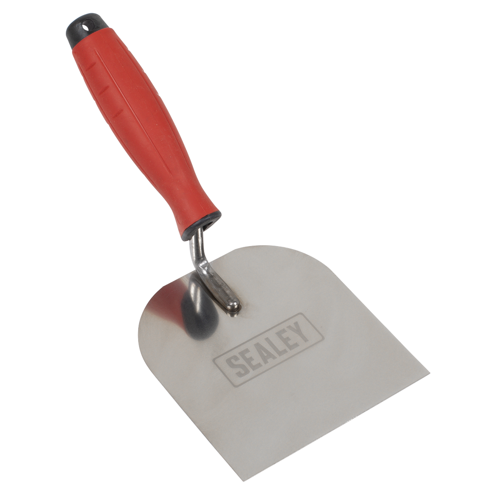 Stainless Steel Margin Trowel with Rubber Handle 120mm T1706
