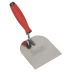 Stainless Steel Margin Trowel with Rubber Handle 120mm T1706