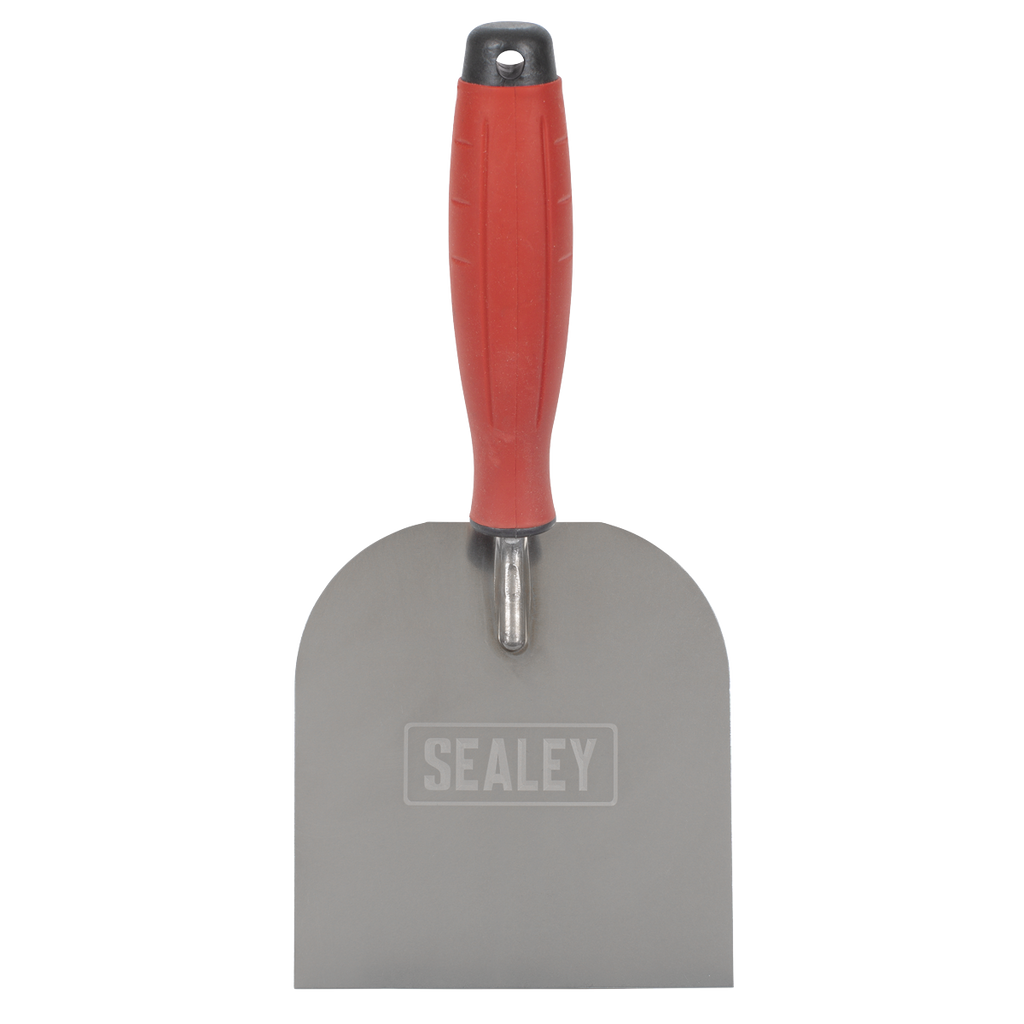 Stainless Steel Margin Trowel with Rubber Handle 120mm T1706