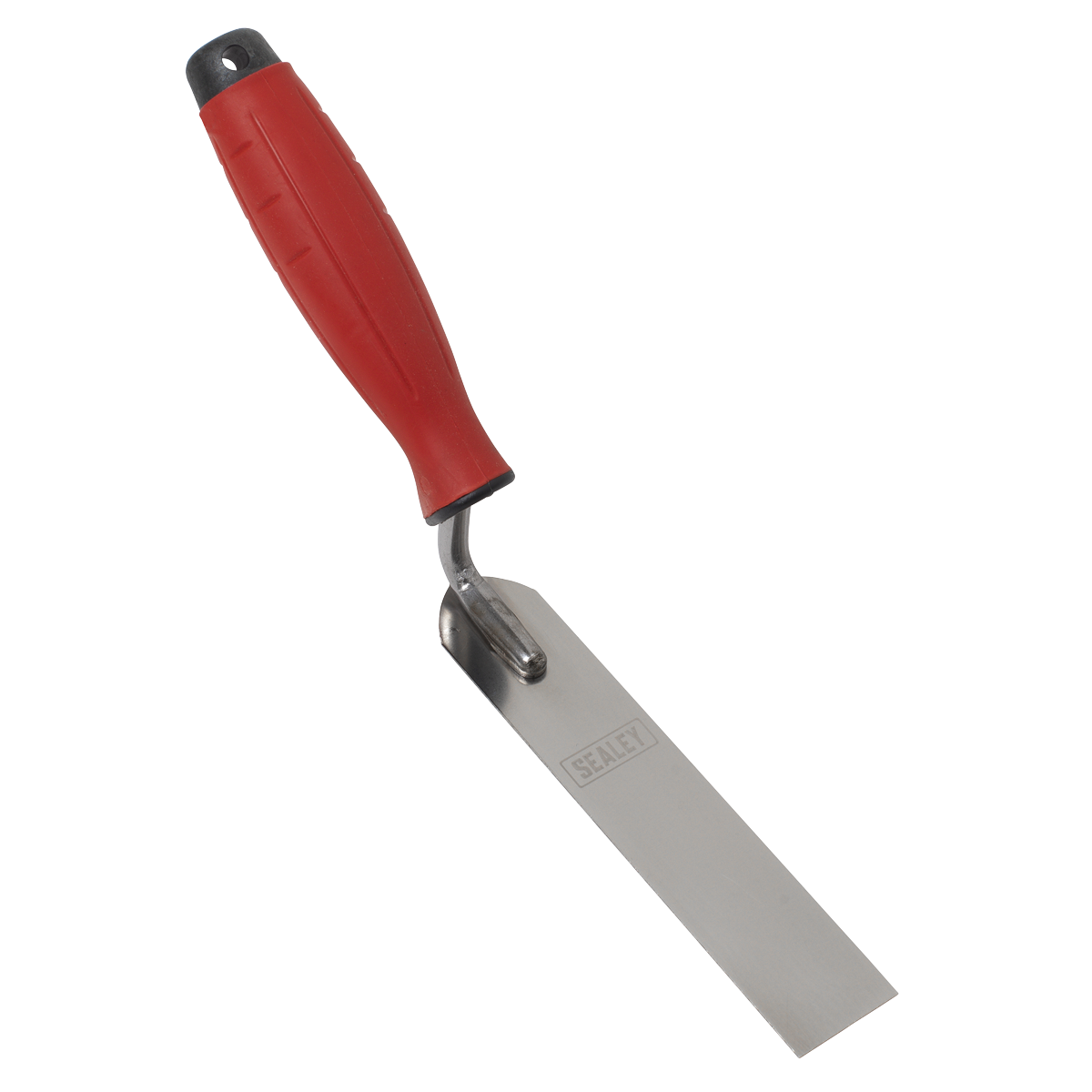 Stainless Steel Finishing Trowel with Rubber Handle 30 x 160mm T1740