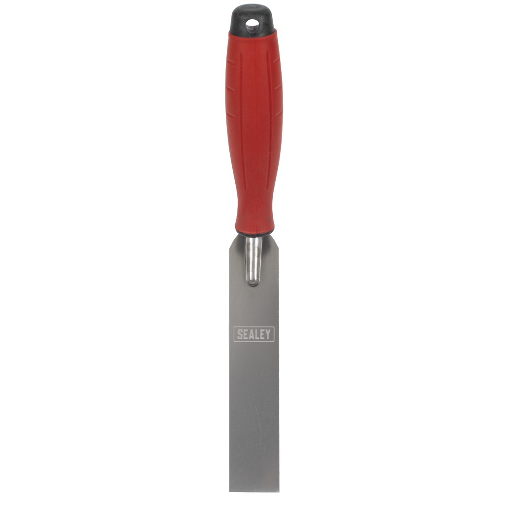 Stainless Steel Finishing Trowel with Rubber Handle 30 x 160mm T1740