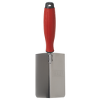 Stainless Steel External Corner Trowel with Rubber Handle 120 x 60mm T1803