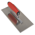 Stainless Steel 4mm Notched Trowel with Rubber Handle 270mm T7804