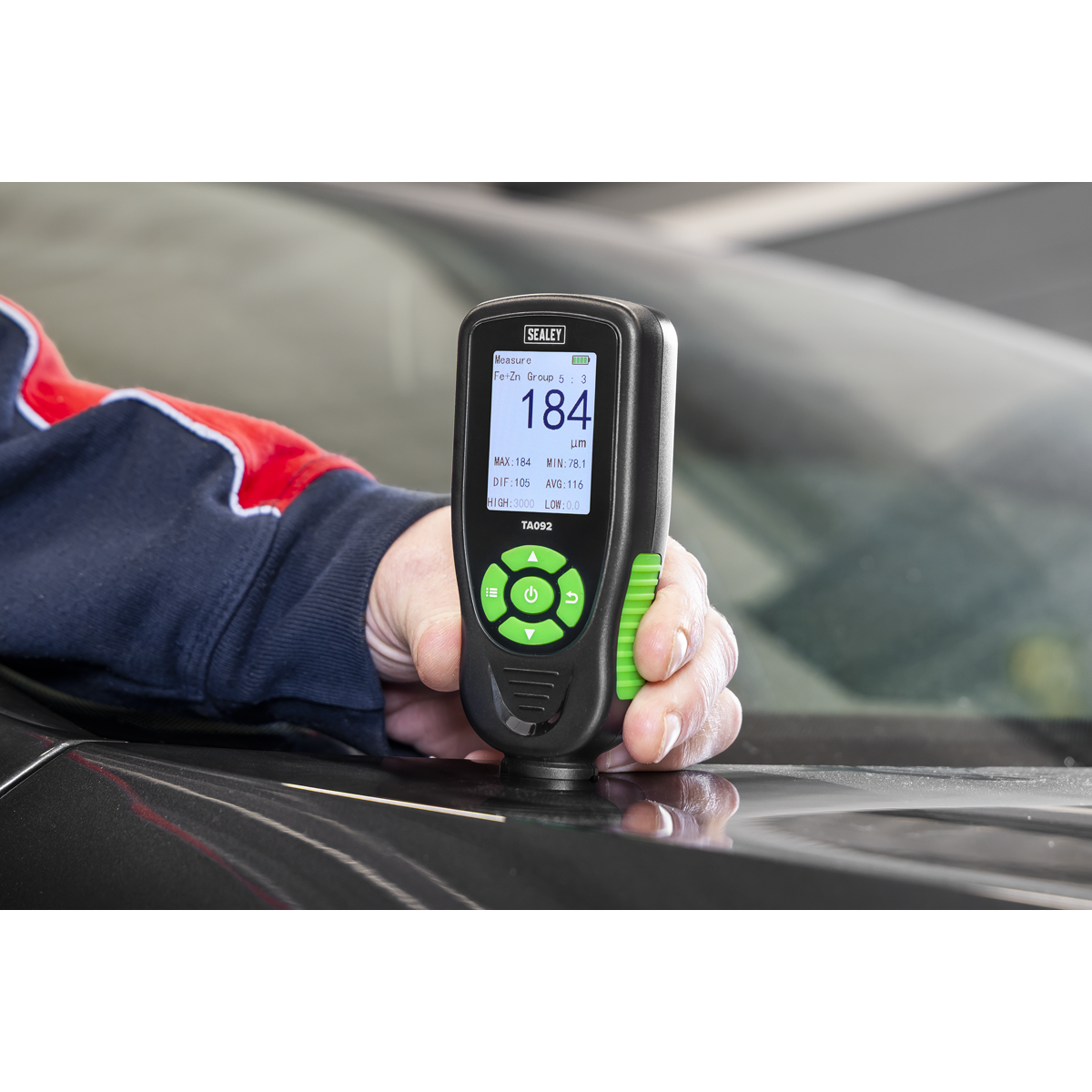 Rechargeable Paint Thickness Gauge TA092