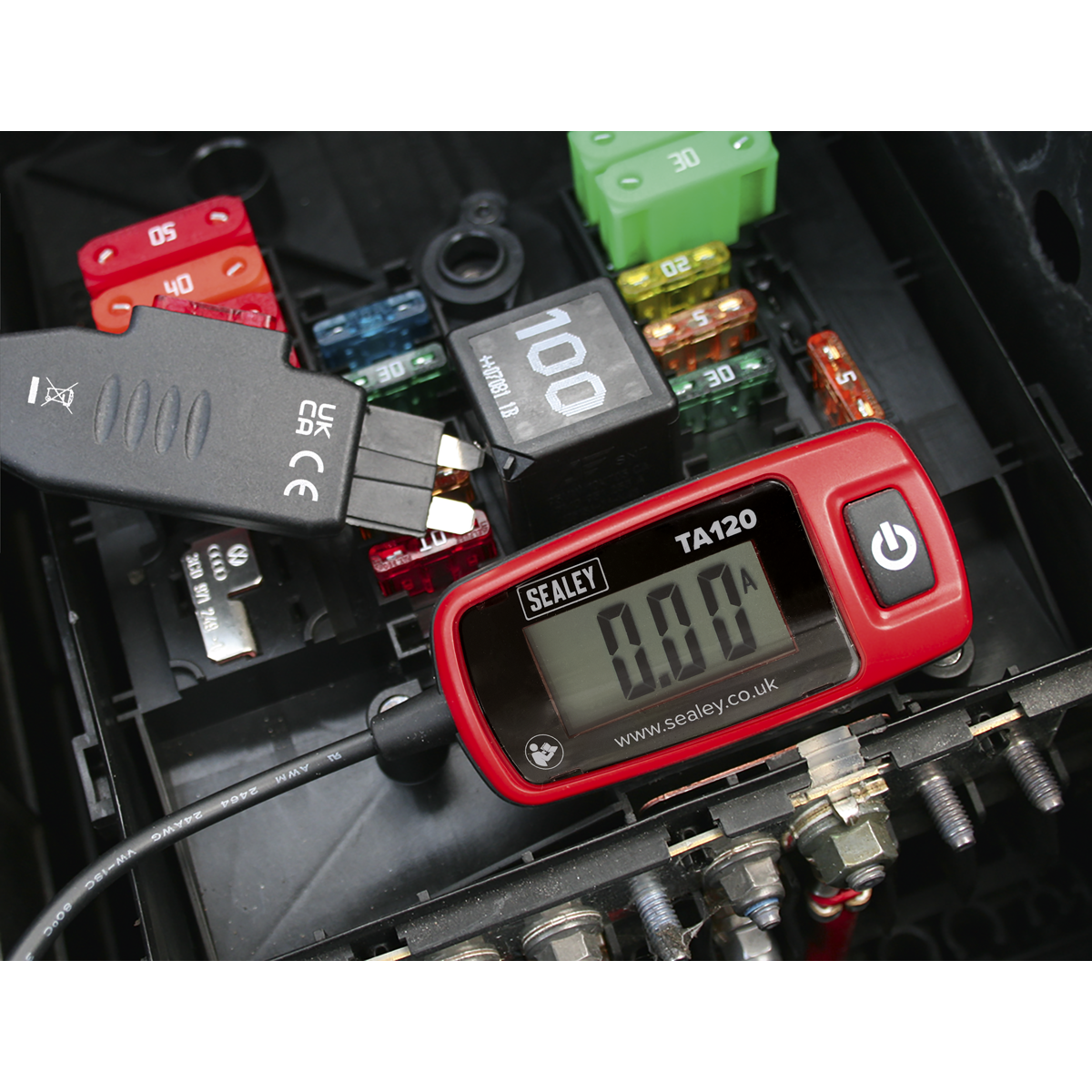 Automotive Current Tester Standard Blade Fuse 20A TA120