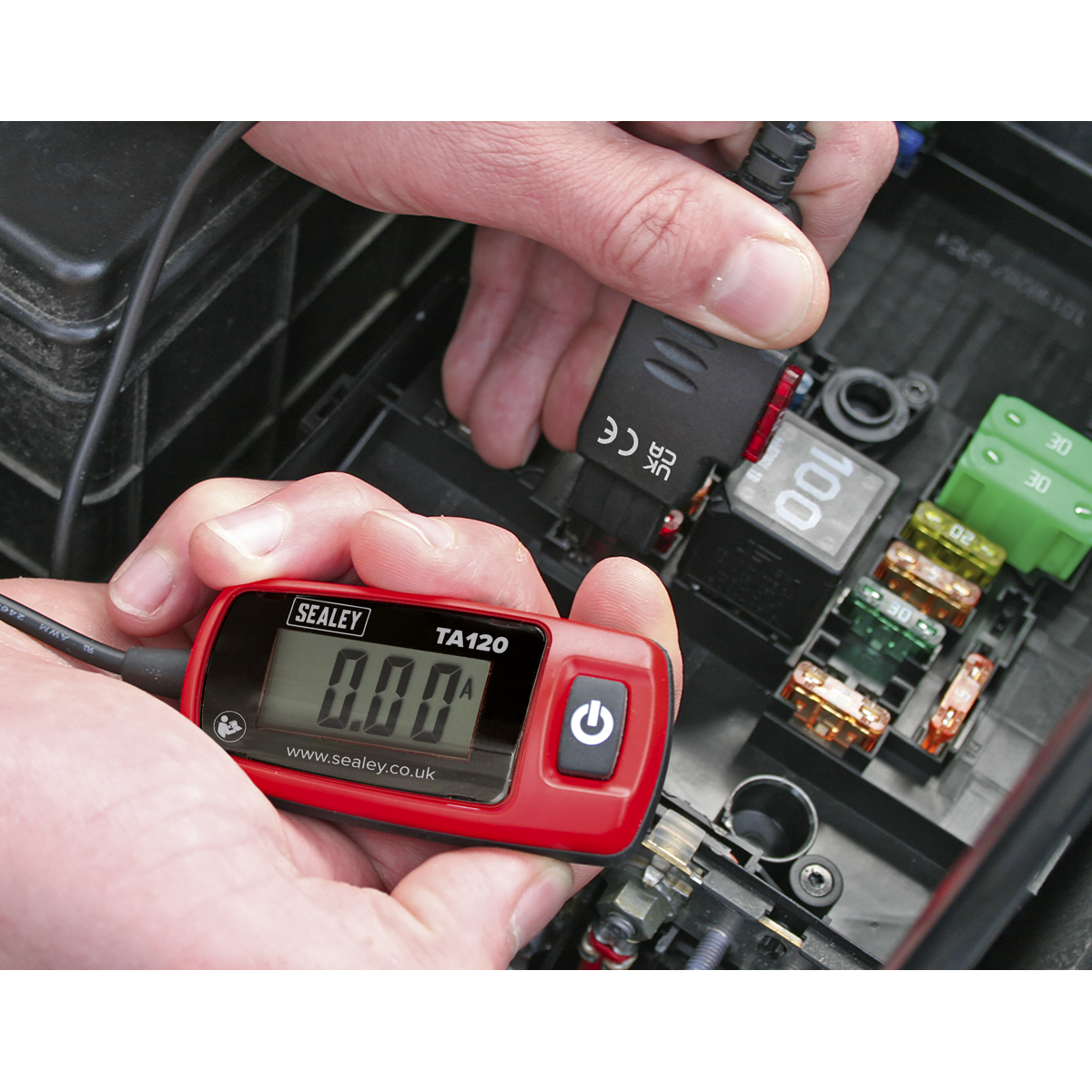 Automotive Current Tester Standard Blade Fuse 20A TA120