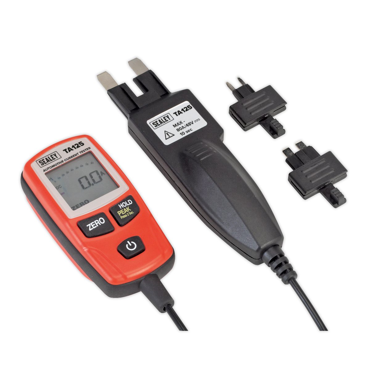 Automotive Current Tester Mini, Standard & Maxi Blade Fuses 80A TA125