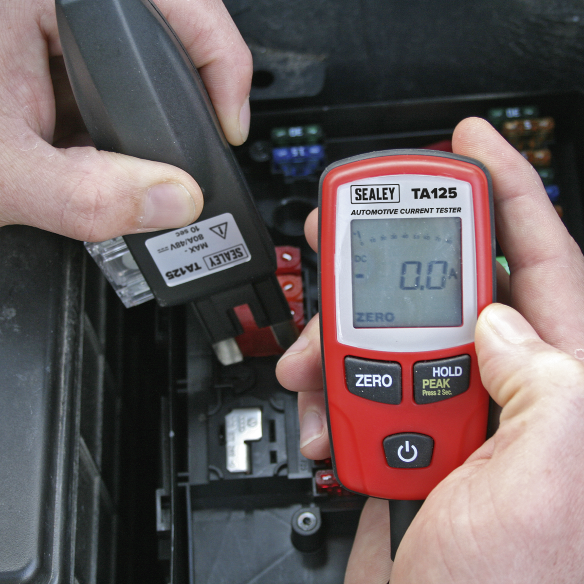 Automotive Current Tester Mini, Standard & Maxi Blade Fuses 80A TA125