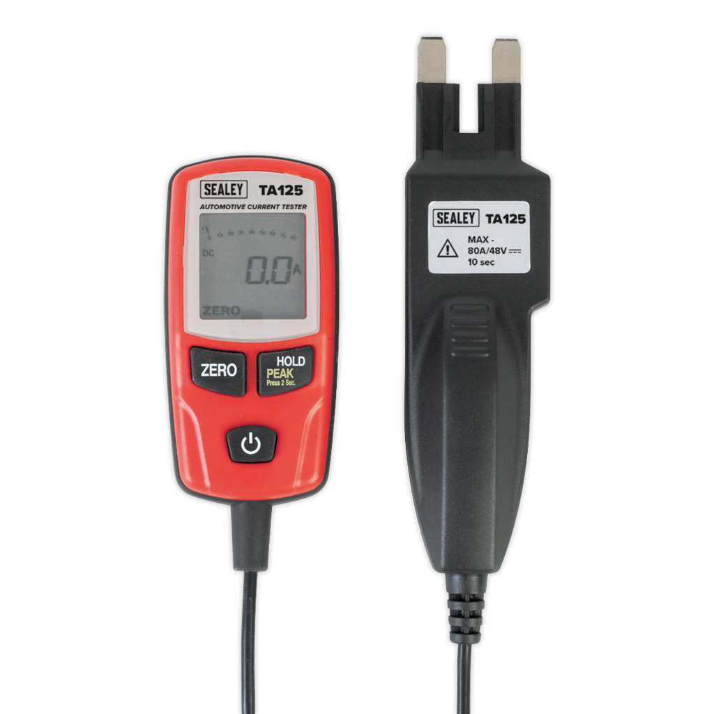 Automotive Current Tester Mini, Standard & Maxi Blade Fuses 80A TA125